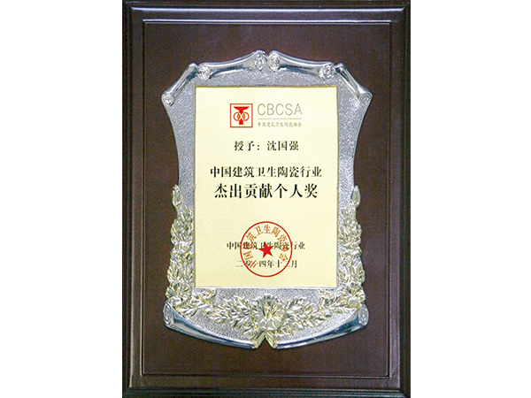 杰出贡献个人奖