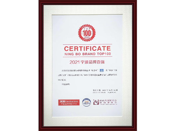 2021宁波品牌百强